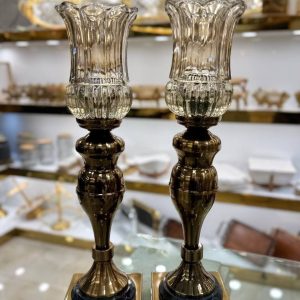 ست ساعت و شمعدان آنتیک 4053