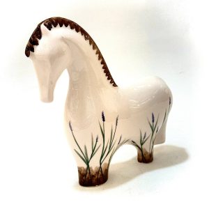 مجسمه اسب سرامیکی نیک روز
