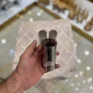 حباب شمعدان سیلور ساده قطر 5 سه عددی