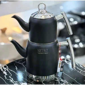 کتری قوری رنگ مشکی