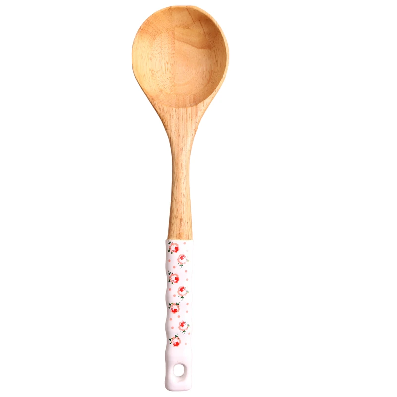 کفگیر ملاقه دسته چینی رز گل محمدی RIVER ریور کد 8437 - Image 6