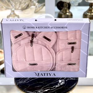 ست دم کنی 12 پارچه کامل ماتیا MATIYA رنگ صورتی
